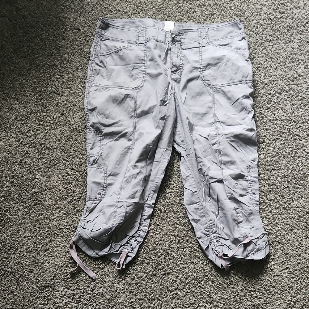 Sonoma Light Gray Cargo Pants